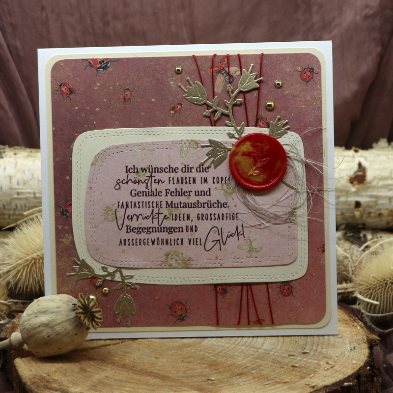 Holzstempel Mutausbrüche