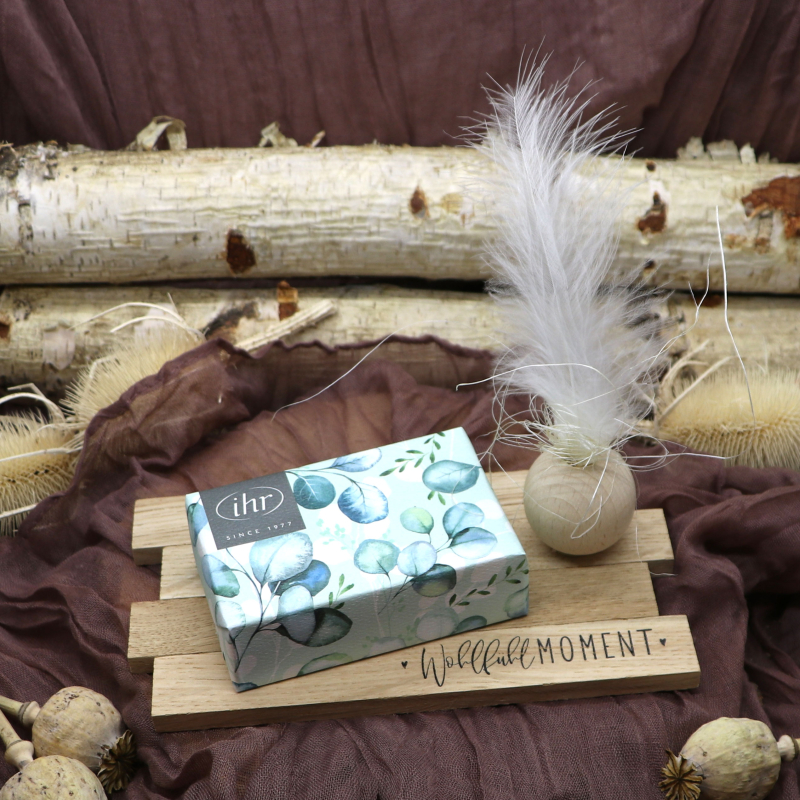 Holzstempel Wohlfühlmoment