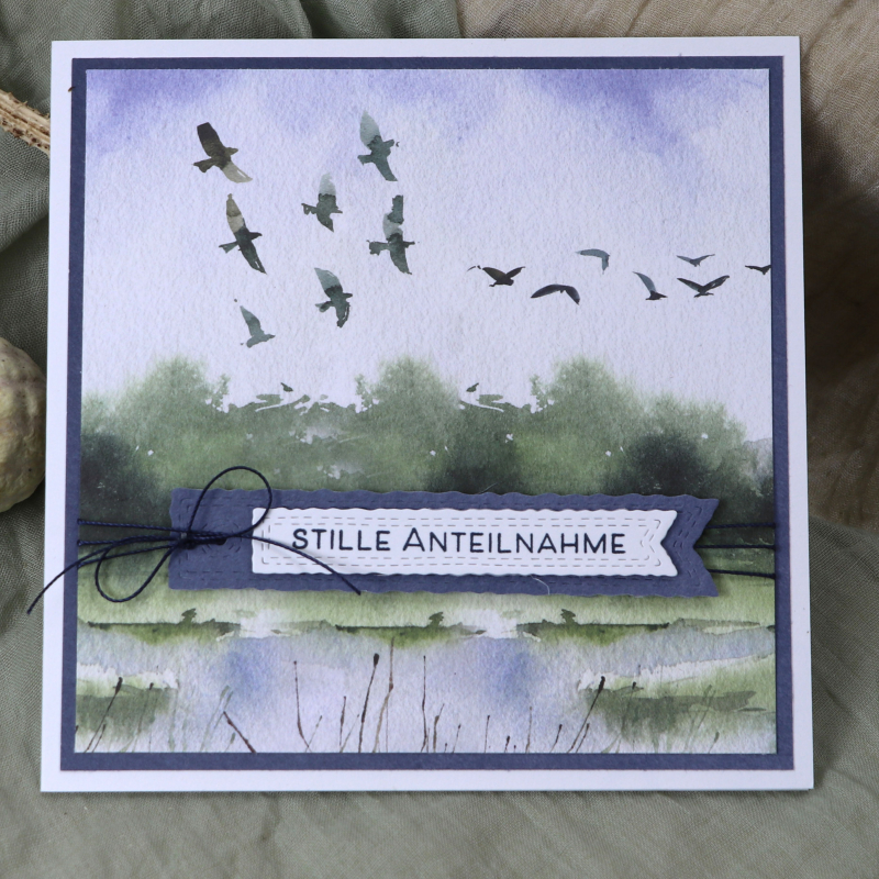 Klarsichtstempel-Set XL Trauer *