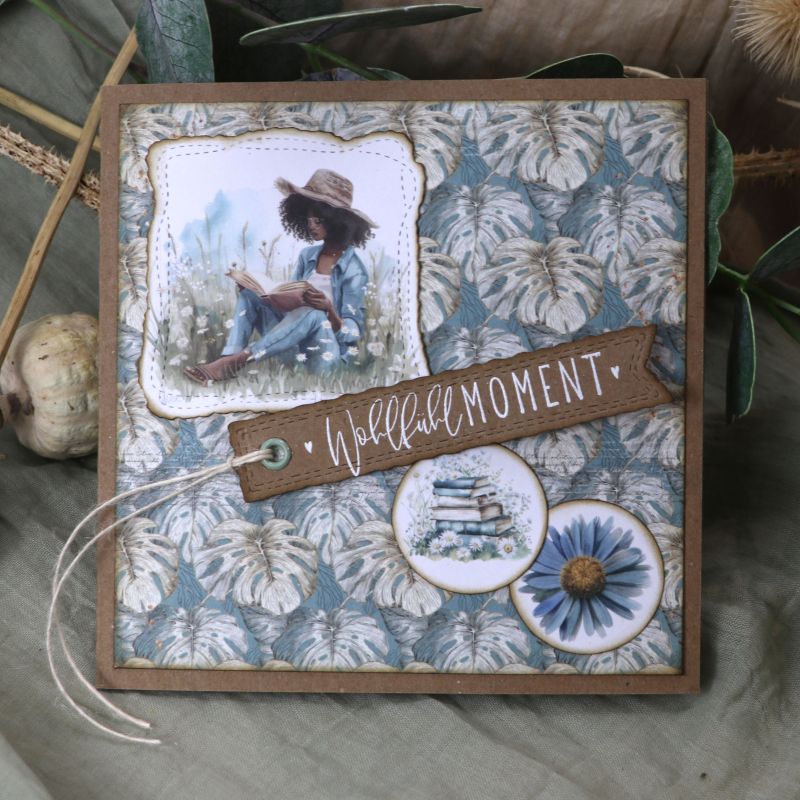 Holzstempel Wohlfühlmoment