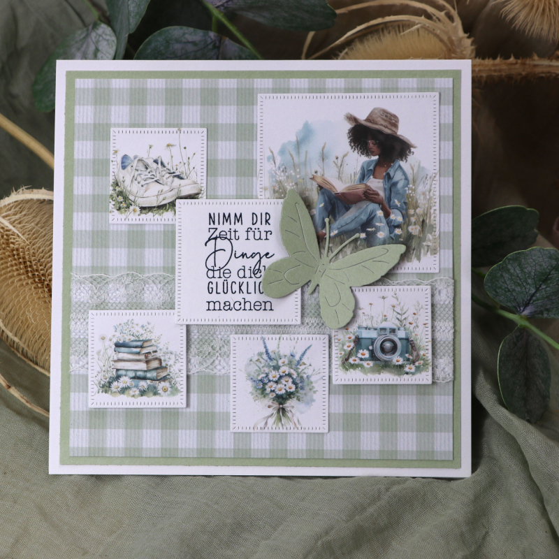 Designpapier Daisy