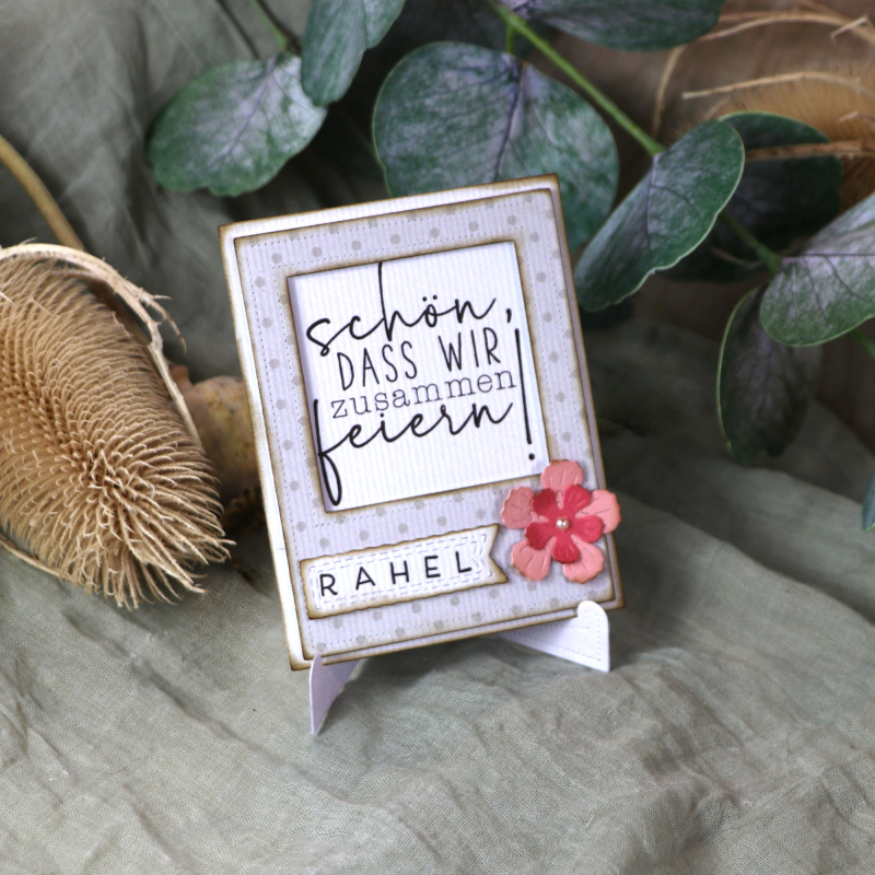 Klarsichtstempel-Set gemeinsam Geniessen - Set 1 *