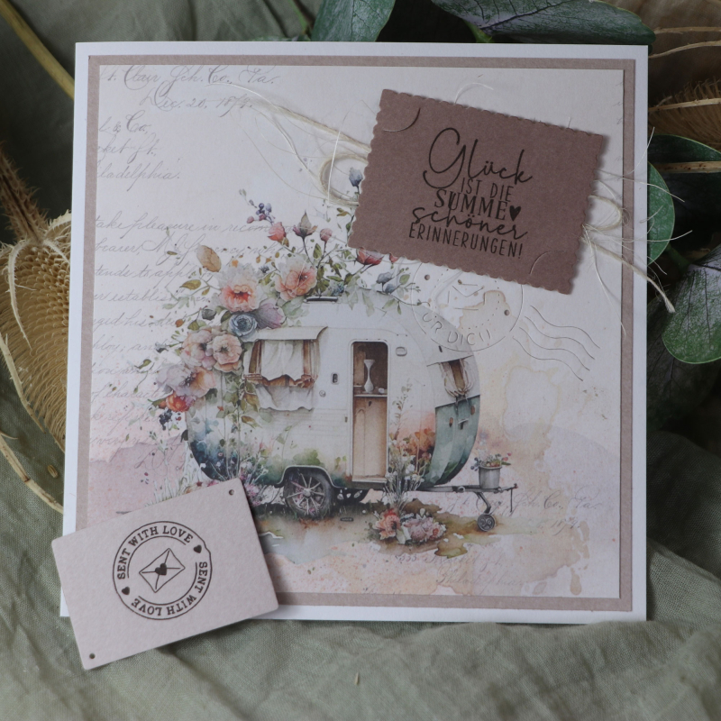 Klarsichtstempel-Set Glück