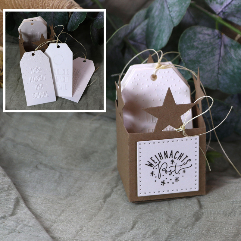 Klarsichtstempel-Set XL Advent & Weihnachten