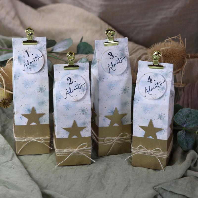 Klarsichtstempel-Set XL Advent & Weihnachten