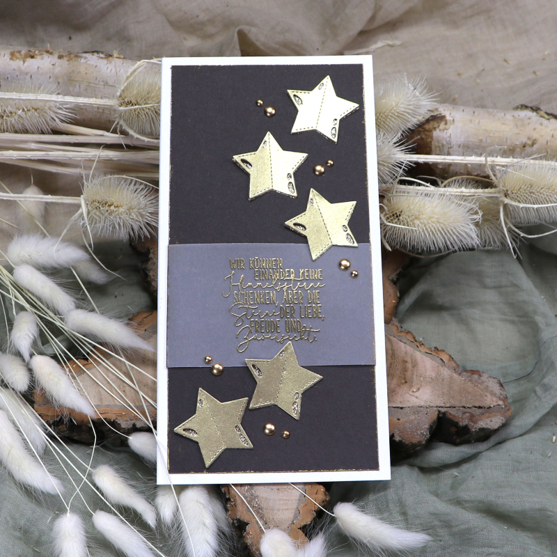 Holzstempel Himmelssterne