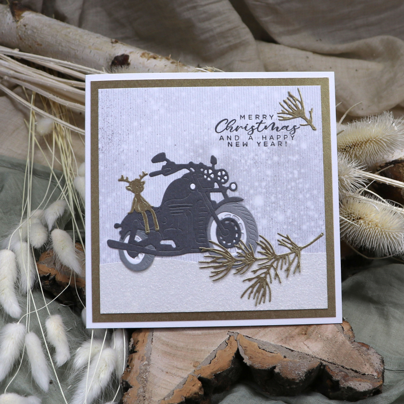 Klarsichtstempel-Set Weihnachten