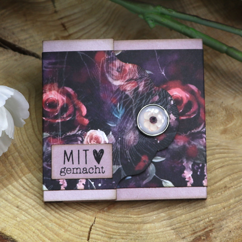 Ziernieten selbstklebend wilde Blumen