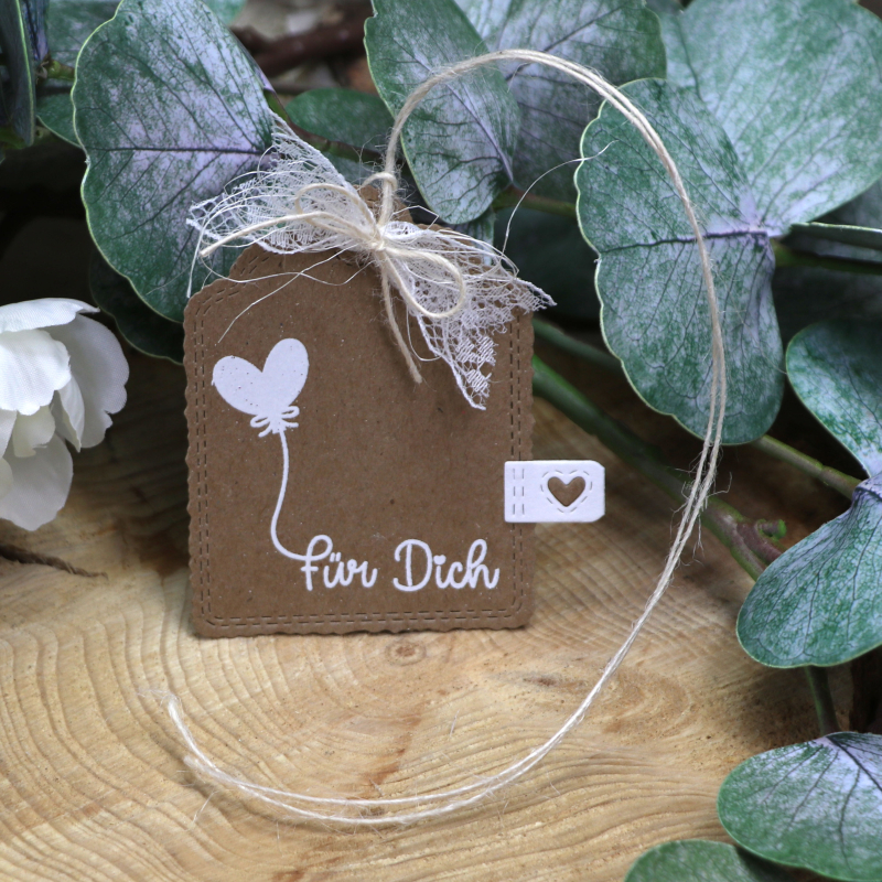 Klarsichtstempel-Set Luftballongrüsse