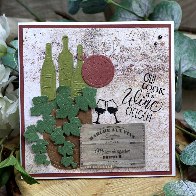 Stanzschablone Taschenuhr