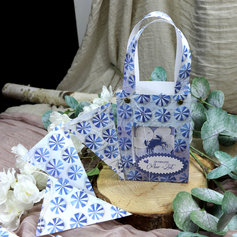 Klarsichtstempel-Set Meer-Zeit