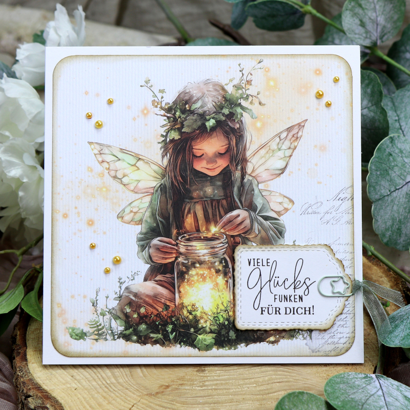 Klarsichtstempel-Set XL lass die Funken sprühen
