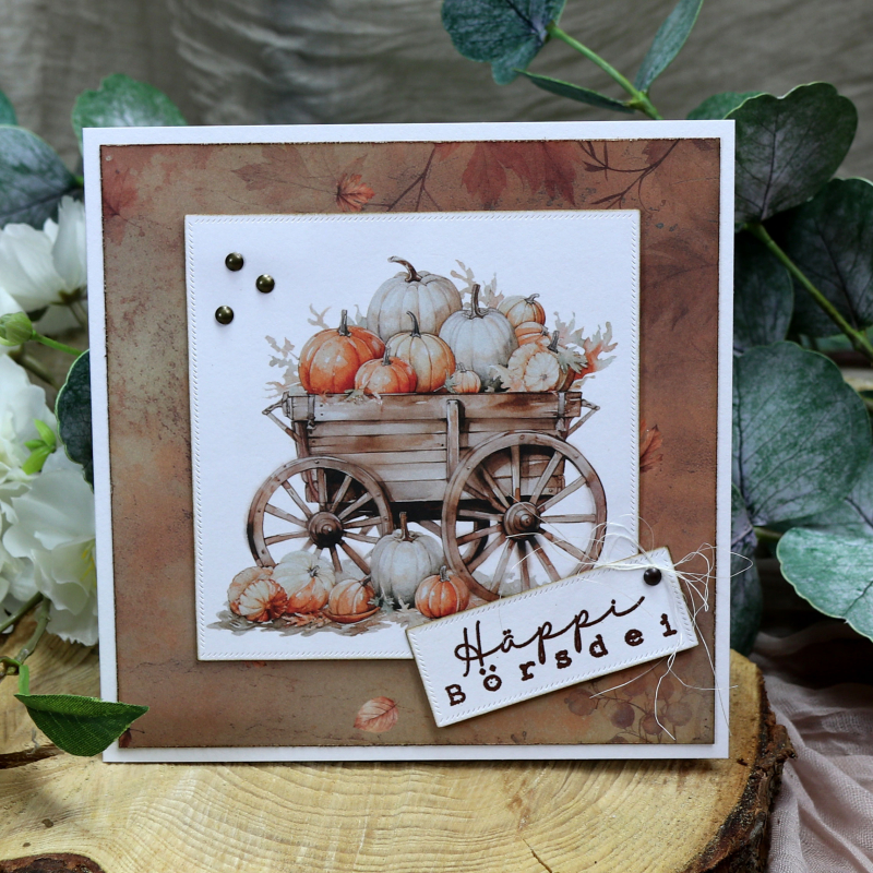 Designpapier Herbstzeit