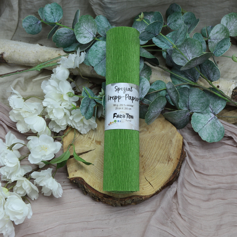 Krepppapier - saftgrün *