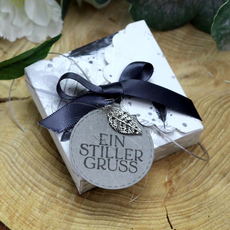 Klarsichtstempel-Set Trauer