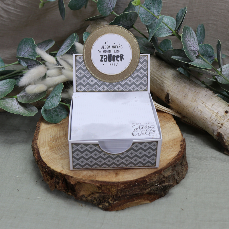 Designpapier Mosaik olive