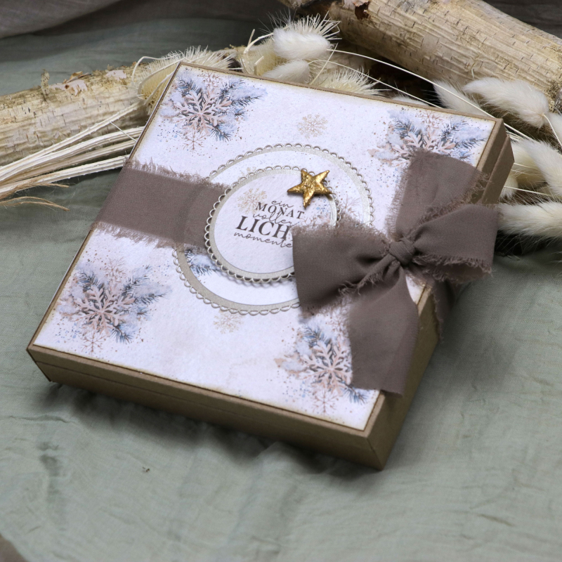 Anleitung Verpackung Buchschachtel