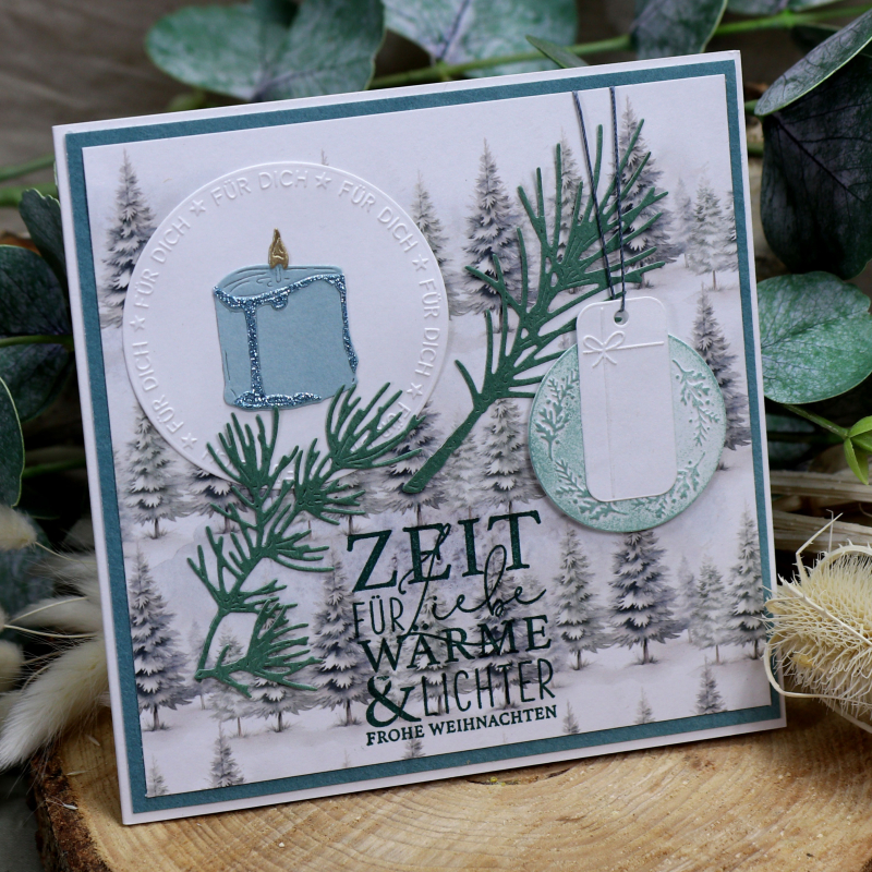 Stanzschablonen-Set Weihnachtszweig