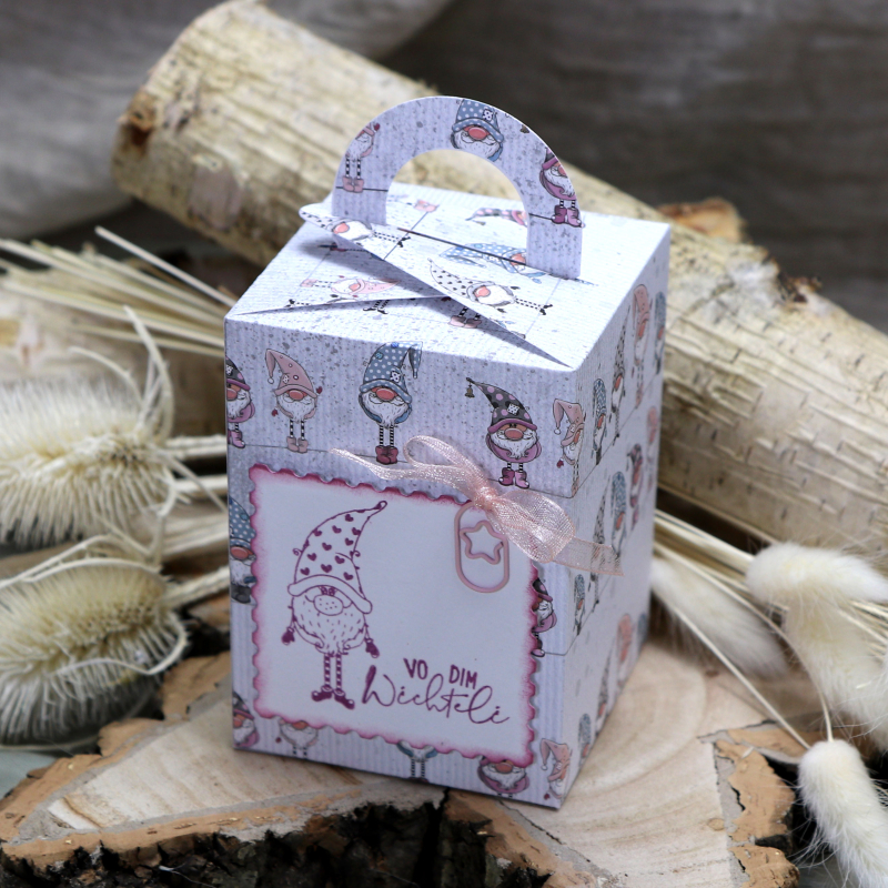 Designpapier Wichtel