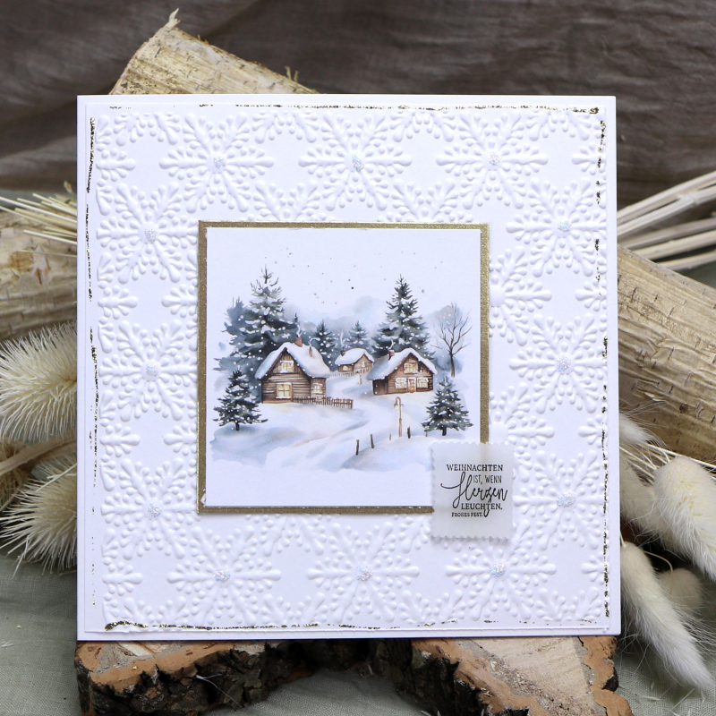 Designpapier gemütliche Weihnachten