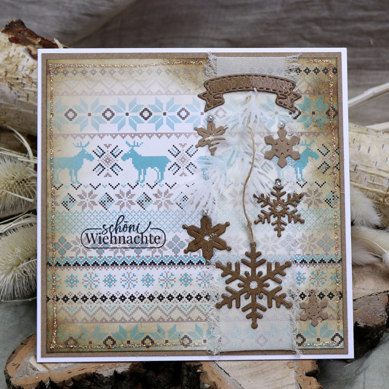 Designpapier Nordic grün