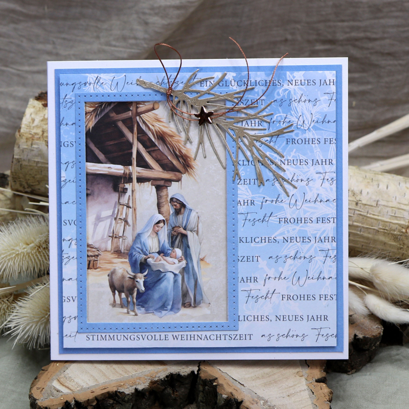 Stanzschablone Tannennadeln Nr. 2