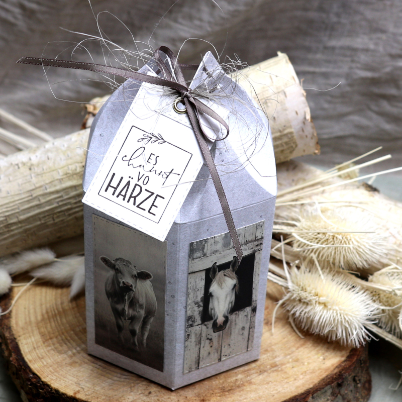 Holzstempel es chunnt vo Härze