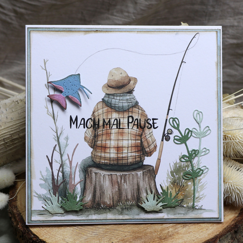 Stanzschablonen-Set Seegras