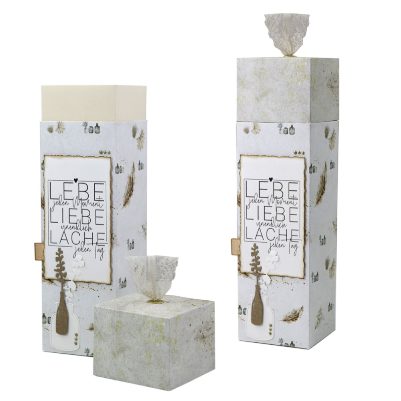 Anleitung viereckige Geschenkverpackung (Kein Kaufartikel – Downloadlink in der Beschreibung!)