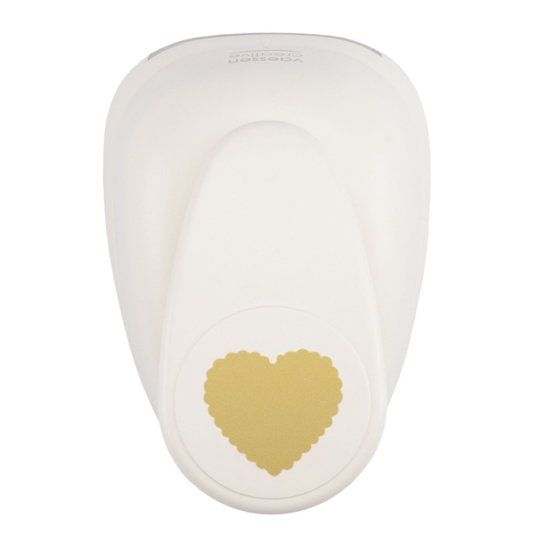 Handstanzer Herz gewellt - Super Jumbo