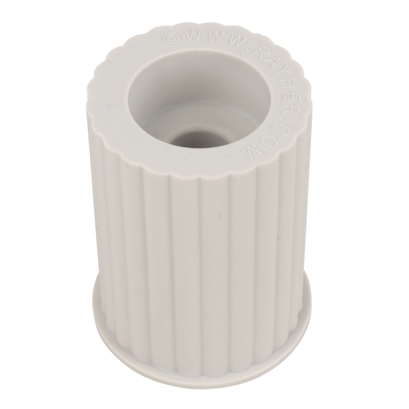 Giessform Silikon Kerzenhalter geriffelt