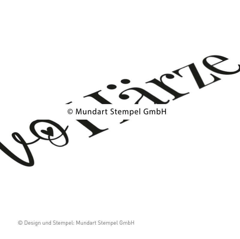 Holzstempel vo Härze