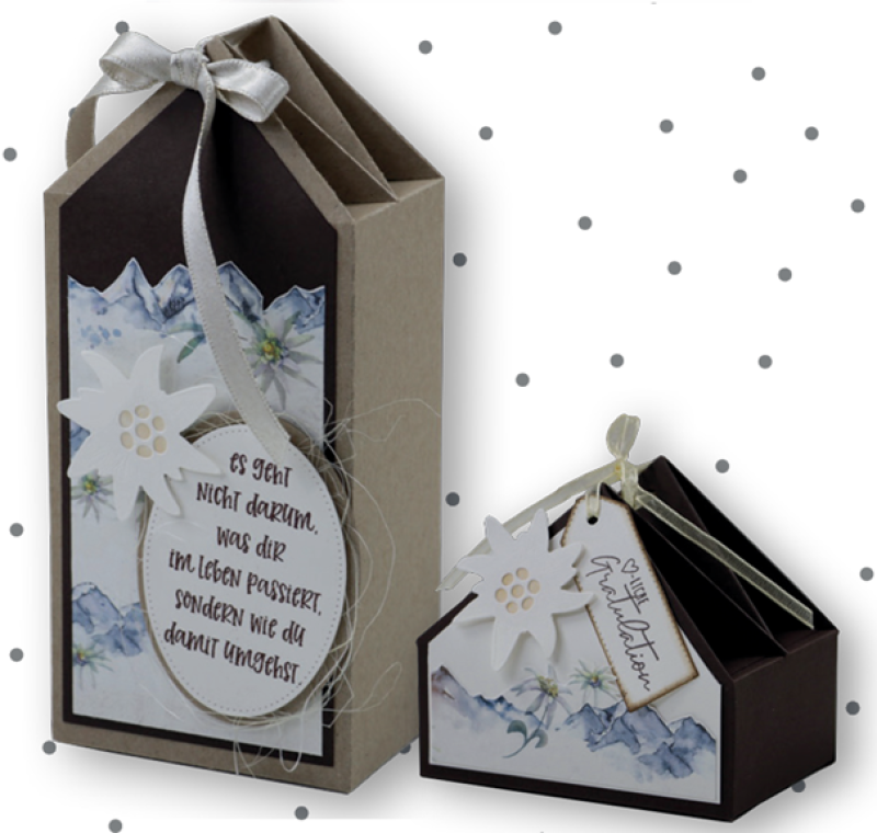 Anleitung Box mit Spitzdachverschluss