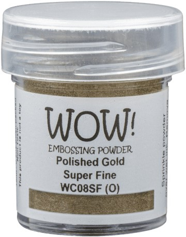 Embossingpulver Polished Gold Super Fine
