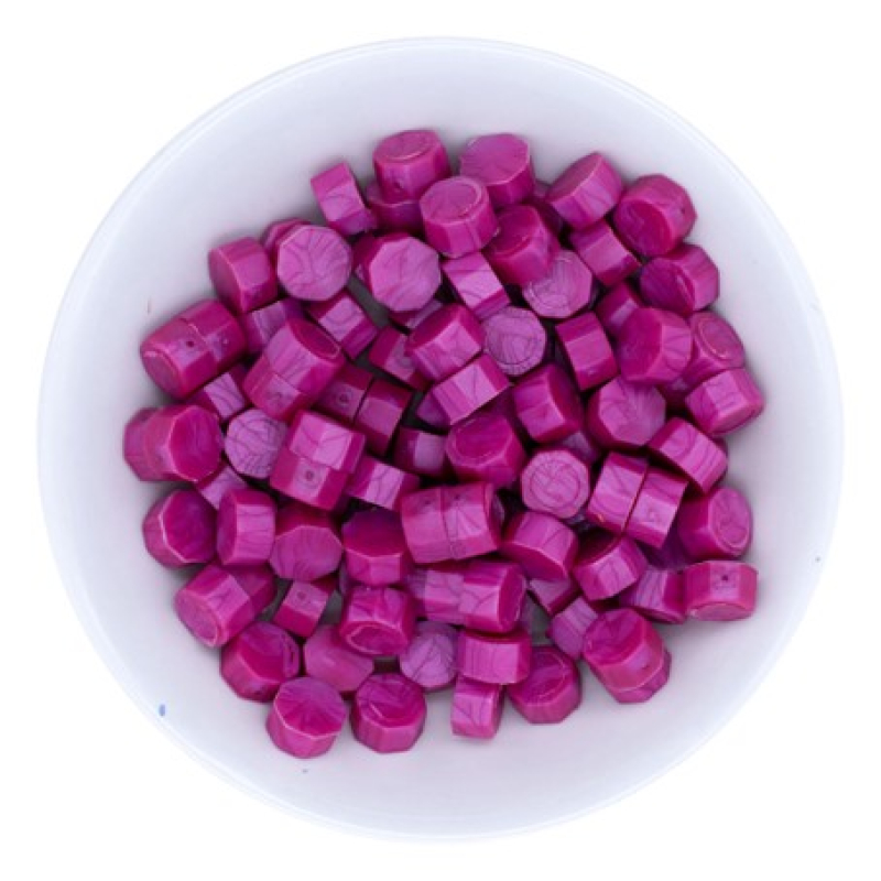 Wachsperlen - fuchsia *