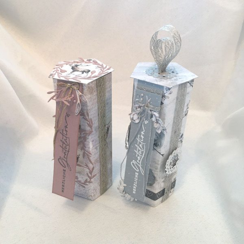 Anleitung fünfeckige Teestick Verpackung (Nicht kaufen! Download-Link in der Beschreibung)