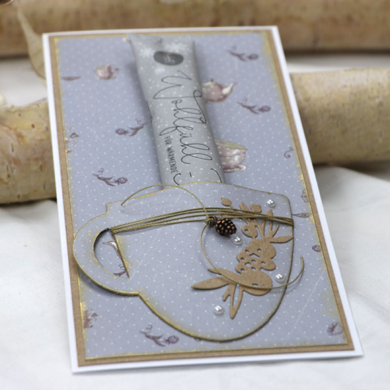 Vorlage mit verschiedenen Tassen