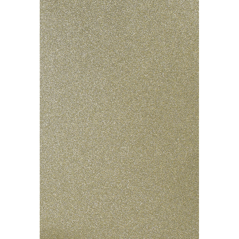 Glitterpapier selbstklebend - cream gold