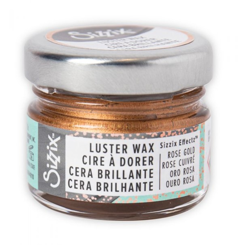 Wachspaste Effectz Luster Wax - rosegold