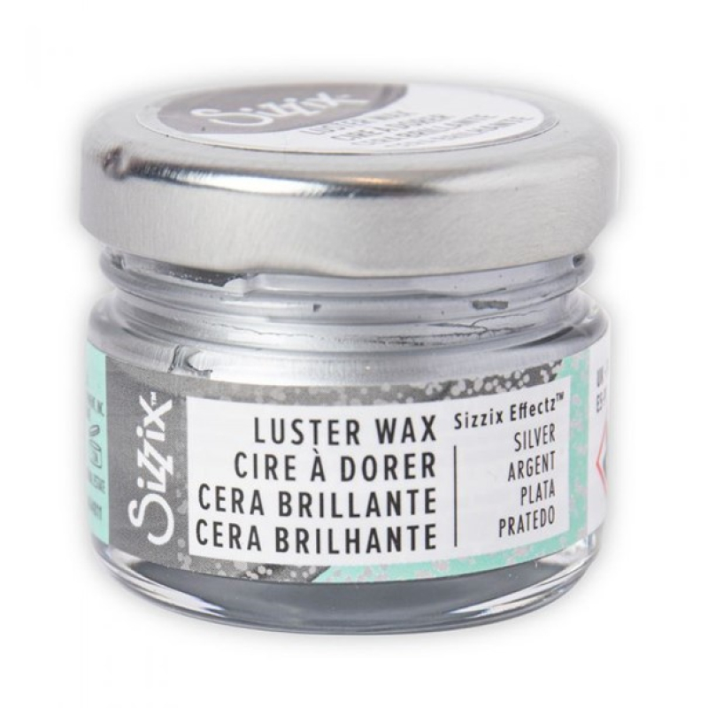 Wachspaste Effectz Luster Wax - silber
