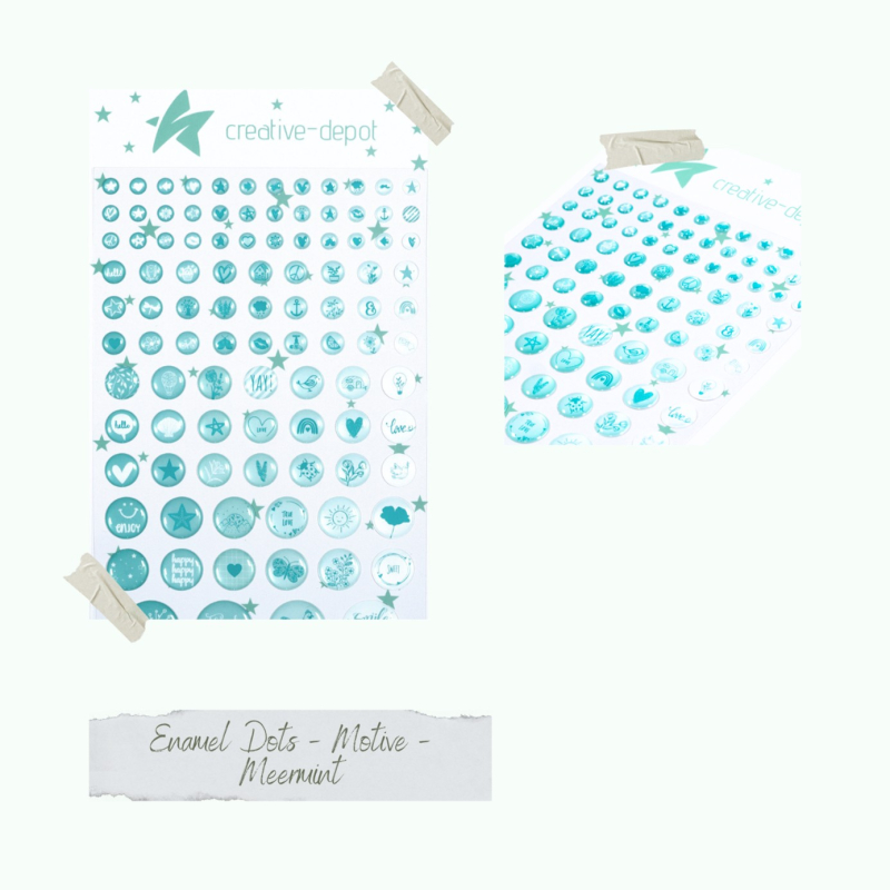 Enamel Dots - Meermint