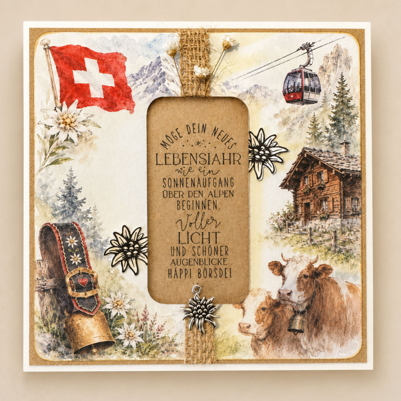 Holzstempel Möge dein neues Lebensjahr